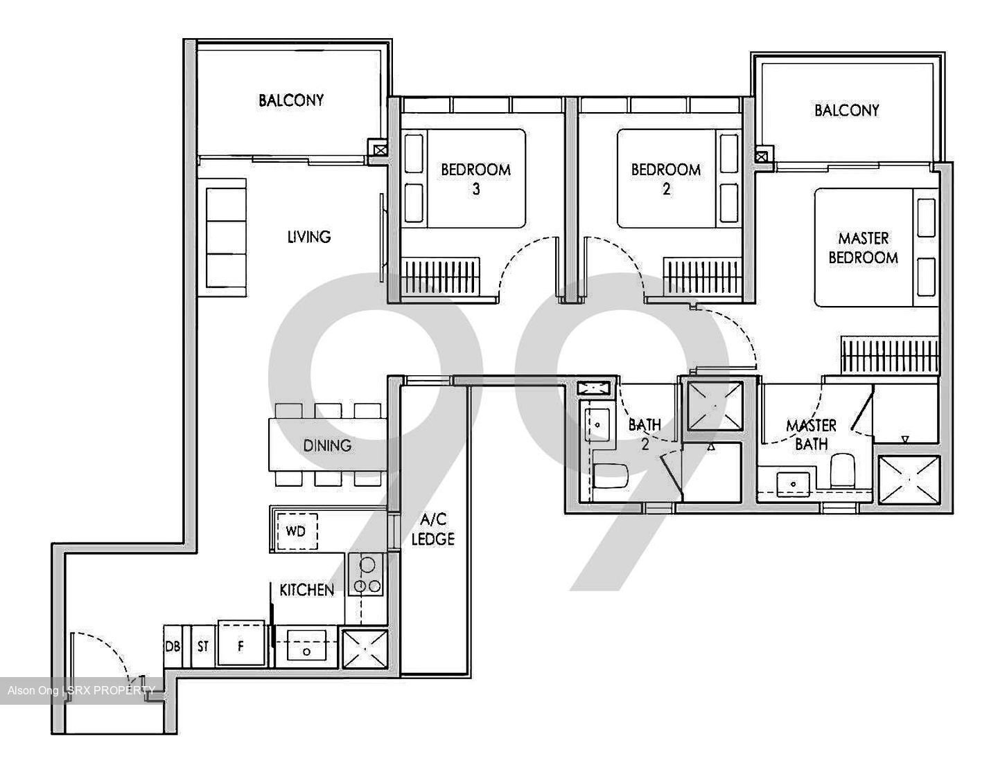 Sengkang Grand Residences (D19), Apartment #424412731